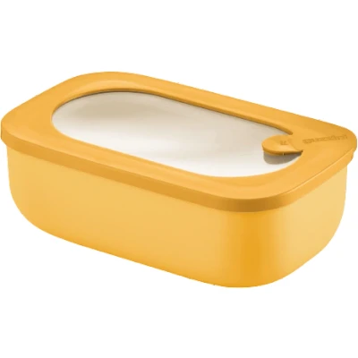 Afbeelding van Guzzini &#039;eco store&amp;more&#039; Rechthoekige Opbergdoos 900ml Mango Yellow