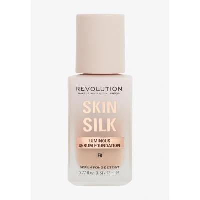 Afbeelding van Makeup Revolution SKIN SILK Serum Foundation Foundation, Maat: 23 ml, F8