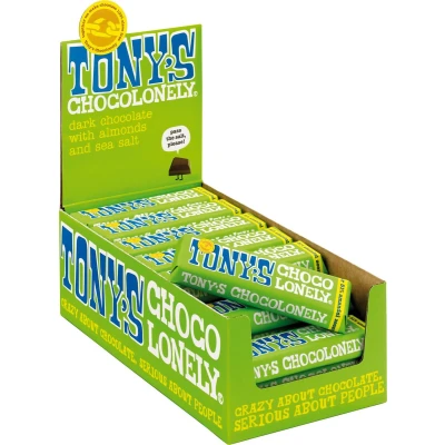 Afbeelding van Tony&#039;s Puur Amand Zeezout 35x47g