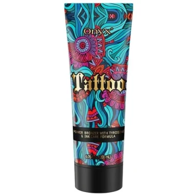 Afbeelding van Onyx Tattoo bruiningsversterker Ink Care verzorging voor tatoeages