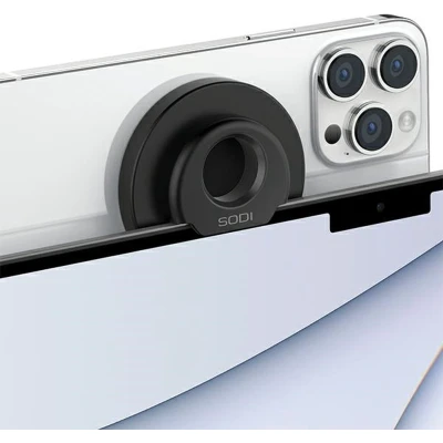 Afbeelding van SODI Inductiehouder voor MacBook BM 300 zwart/zwart MagSafe