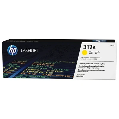 Image de HP 312A jaune originale LaserJet cartouche de toner (CF382A)