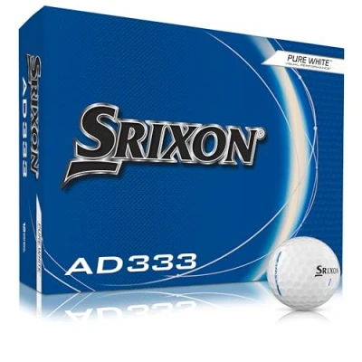 Afbeelding van Srixon AD333 11 Hoogwaardige golfballen Afstand en snelheid Lage compressie voor consistentie controle Uitlijningslijn Premium Golf Accessoires Golfgeschenken Wit
