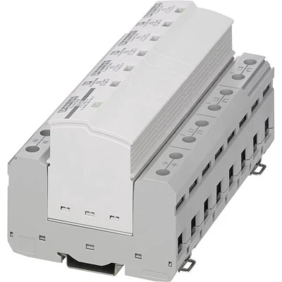 Afbeelding van Phoenix Contact 2905470 FLT SEC T1+T2 3S 350/25 FM Overspanningsveilige afleider Overspanningsbeveiliging voor: Verdeelkast 25 kA 1 stuk(s)