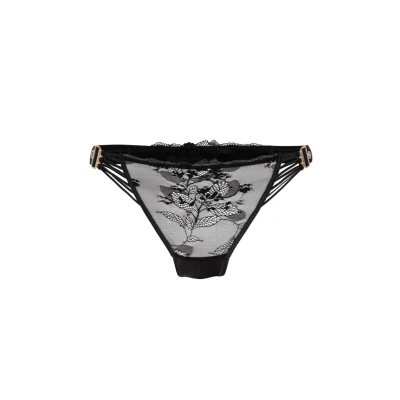 Afbeelding van Hunkemöller String, Dames, Maat: SxS, Black