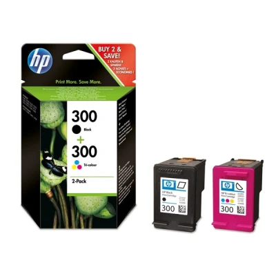 Image de HP 300 Noir Cyan Magenta Jaune