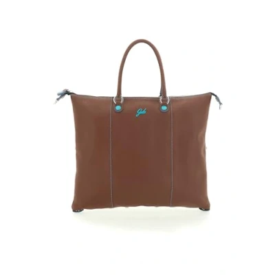 Afbeelding van Gabs Schoudertas G3 Plus Shoulder Bag Bull Basic Dark Leather Bruine