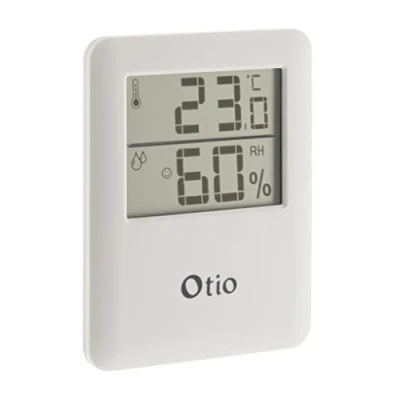 Afbeelding van Otio Magnetische Thermometer/hygrometer Voor Binnen Wit
