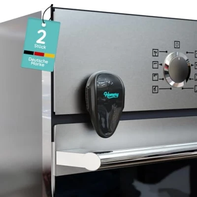 Afbeelding van Ovenbescherming Voor kinderen Ovendeur Kinderbeveiliging baby&#039;s en peuters Met installatie zonder boren Zwart