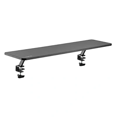 Afbeelding van LogiLink TV monitorverhoger, belastbaar tot 20 kg, klembaar op het bureau (tafelblad 3,3 cm dik), lengte = 1 m