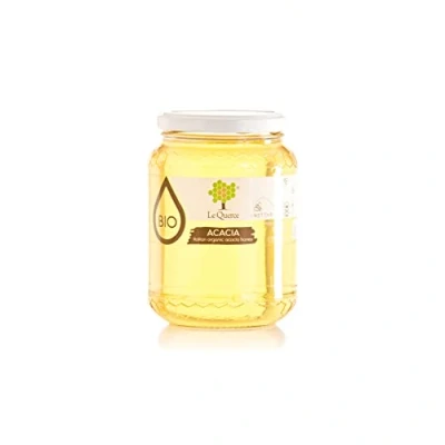 Afbeelding van Le Querce Italiaanse biologische acaciahoning, ongepasteuriseerd, 1 kg