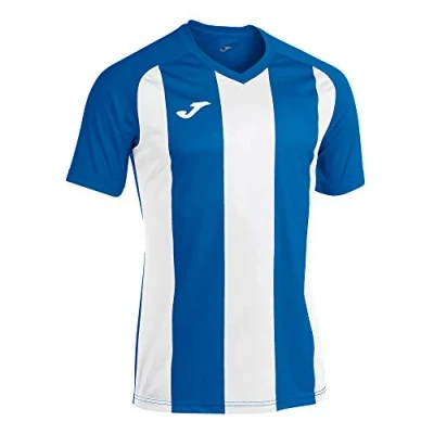 Afbeelding van Joma Pisa II Shirt Korte Mouw Heren Rood / Wit Maat: L