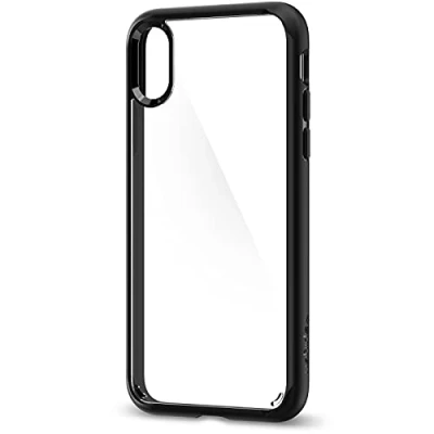 Afbeelding van Spigen Ultra Hybrid Hoesje Compatibel met iPhone XS X Zwart