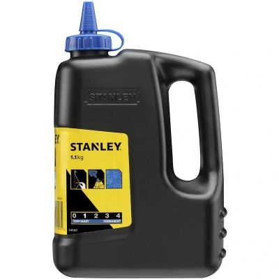 Image de STANLEY 1 47 917 ligne de craie bleu poudre 1000g