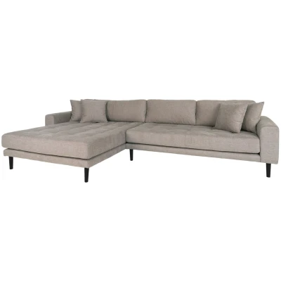 Afbeelding van House Nordic Lounge Bank Stof Stone 170 92x290x76cm Lido Links