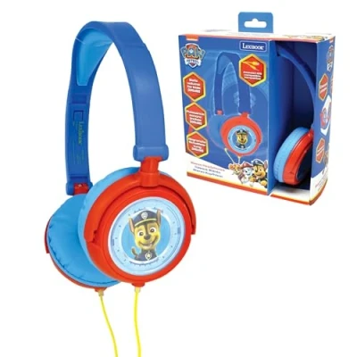 Image de Casque stéréo Lexibook Pat&#039; Patrouille Bleu et Rouge