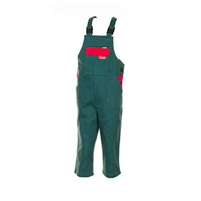 Afbeelding van Planam 165110 Salopette enfant Taille 110/116 Rouge Moyen/Bugatti