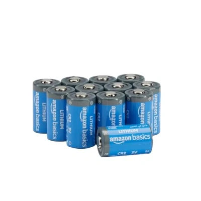 Afbeelding van Amazon Basics Lithiumbatterijen CR2, 3 V, 12 stuks