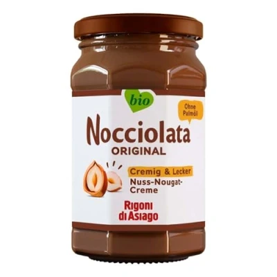 Afbeelding van Rigoni di Asiago Nocciolata 1 x 250 g nougatcrème, hazelnootcrème zonder palmolie, nougatcrème heerlijke spread