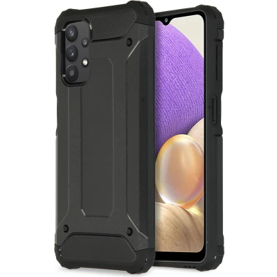 Afbeelding van iMoshion Hoesje Geschikt voor Samsung Galaxy A32 (5G) Rugged Xtreme Backcover Zwart