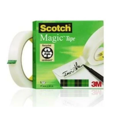 Afbeelding van Scotch Magic plakband 19 mm x 66 m (12 stuks)