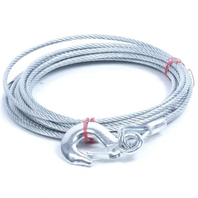 Afbeelding van Staaldraad 6mm lengte 10 mtr