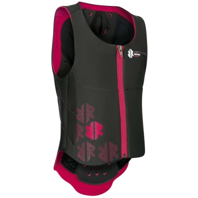 Afbeelding van Komperdell Rugprotector Junior Zwart/Fuchsia 116/6 jaar