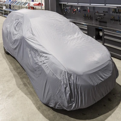 Afbeelding van Autohoes voor buitenstalling met fleece binnenlaag L
