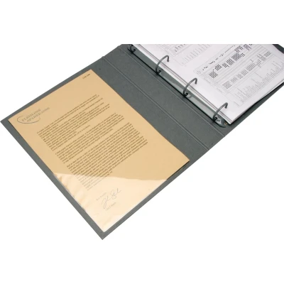 Afbeelding van Q Connect, Map accessoires, Driehoekige zak 10x10 cm