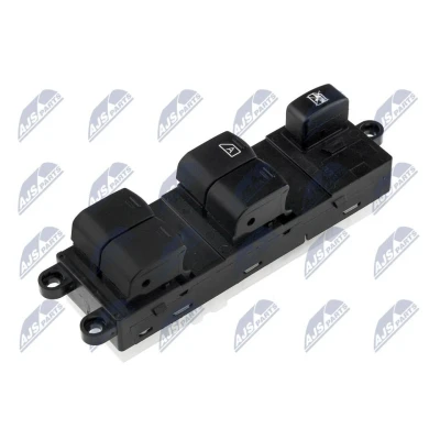Afbeelding van NTY EWS NS 004 Schakelaar, raamopener Links voor NISSAN: Qashqai / Qashqai+2 I
