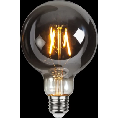 Afbeelding van G95 lamp Rookglas E27 1.8W Super Warm Wit 2100K