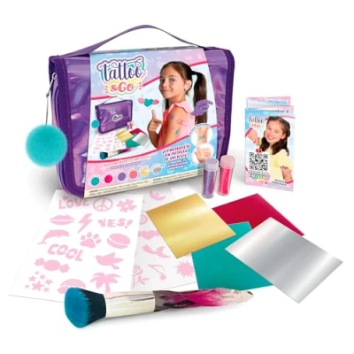 Afbeelding van Tijdelijke Tattoos Bizak Shinetastic Tattoo &amp; Go