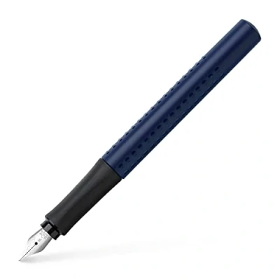 Afbeelding van Faber Castell Fc 140806 Vulpen Grip 2011 F Klassiek Blauw