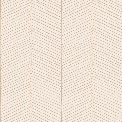 Afbeelding van ESTAhome behang visgraat motief zandkleurig en beige 139565 0.53 x 10.05 m