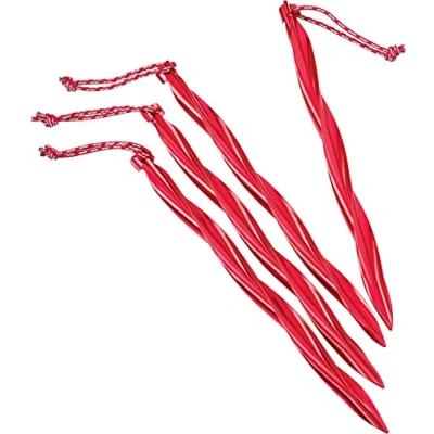 Afbeelding van MSR Cyclone Tentharingen, rood, 25,4 cm, 4 stuks
