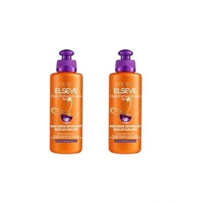 Image de L&#039;Oréal Paris Elseve Soin Crème Définissant Pour Cheveux Bouclés Huile Extraordinaire 200 ml