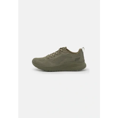 Afbeelding van Skechers Sport BOBS Squad Chaos Sneakers laag olive, Dames, Maat: 36.5, Olive Textiel