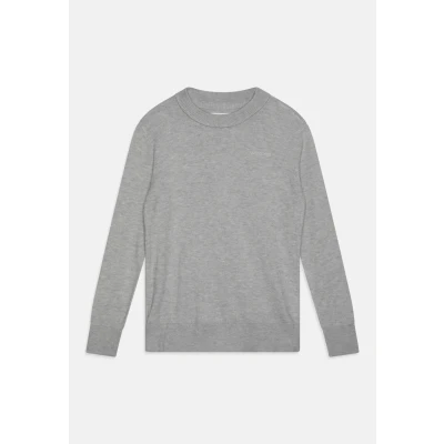 Afbeelding van Vingino Mapno Trui voor kinderen, Maat: 116, Light grey melee