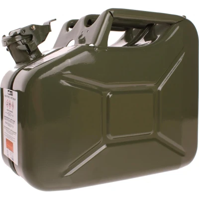 Afbeelding van Pro Plus Jerrycan 10 liter Metaal Groen UN en TÜV/GS Gekeurd