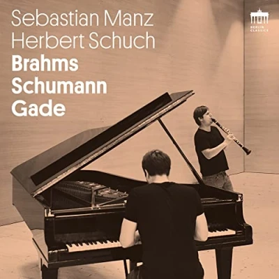Afbeelding van Sebastian Manz Brahms Schumann Gade (CD)