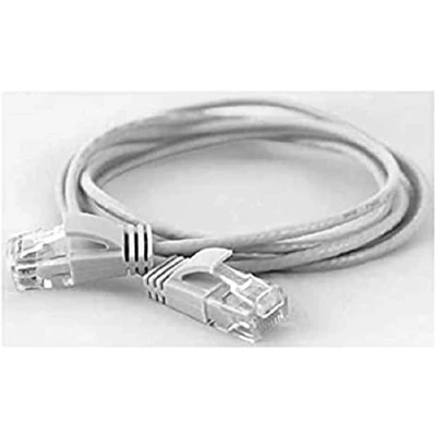 Afbeelding van wantecWire Patchkabel UTP CAT.6 ultradun 0,1m wit
