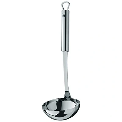 Afbeelding van WMF Profi Plus soeplepel van Cromargan roestvrij staal, gedeeltelijk mat, 30 cm, vaatwasmachinebestendig