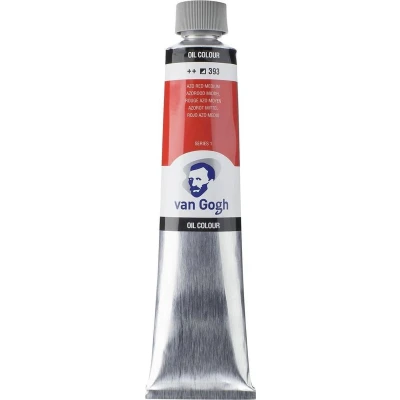 Afbeelding van Van Gogh Olieverf tube 200mL 393 Azorood middel
