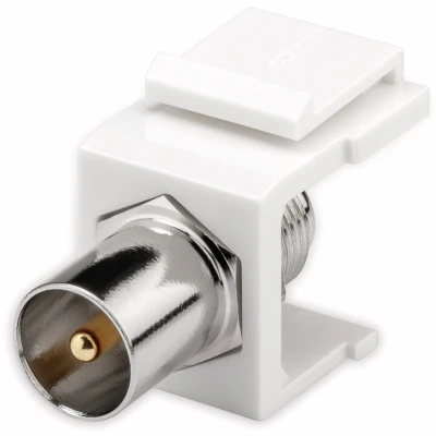 Afbeelding van Goobay Keystone Module SAT/Antenne 16,2 mm breed, coax stekker &gt; F bus