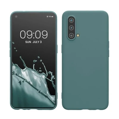 Afbeelding van kwmobile telefoonhoesje geschikt voor OnePlus Nord CE 5G Hoesje smartphone Back cover in Arctische nacht