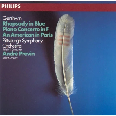 Afbeelding van Gershwin: Rhapsody in Blue, Piano Concerto / Andre Previn
