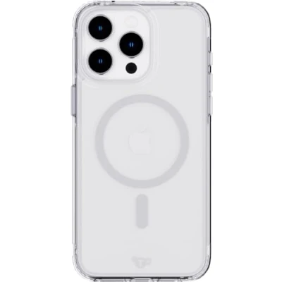 Image de Tech21 Evo Clear Coque de protection pour téléphone portable compatibilité avec MagSafe clair Apple iPhone 15 Pro Max
