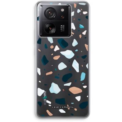 Afbeelding van Case Company® hoesje geschikt voor Xiaomi 13T Pro Terrazzo N13 Soft Cover Telefoonhoesje Bescherming aan alle Kanten en Schermrand