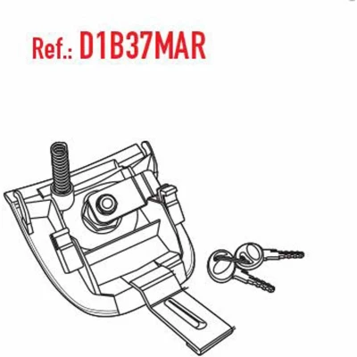 Afbeelding van Shad Sluitmechanisme Sh37