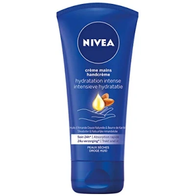 Afbeelding van NIVEA Voedende handcrème voor zeer droge huid (1 x 75 ml), hydraterende handverzorging met zoete amandelolie, effectieve vochtinbrengende 24 uur